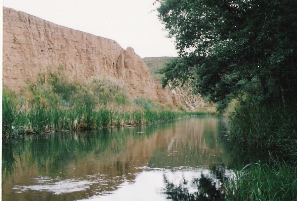 Farallones en la margen izquierda del Henares